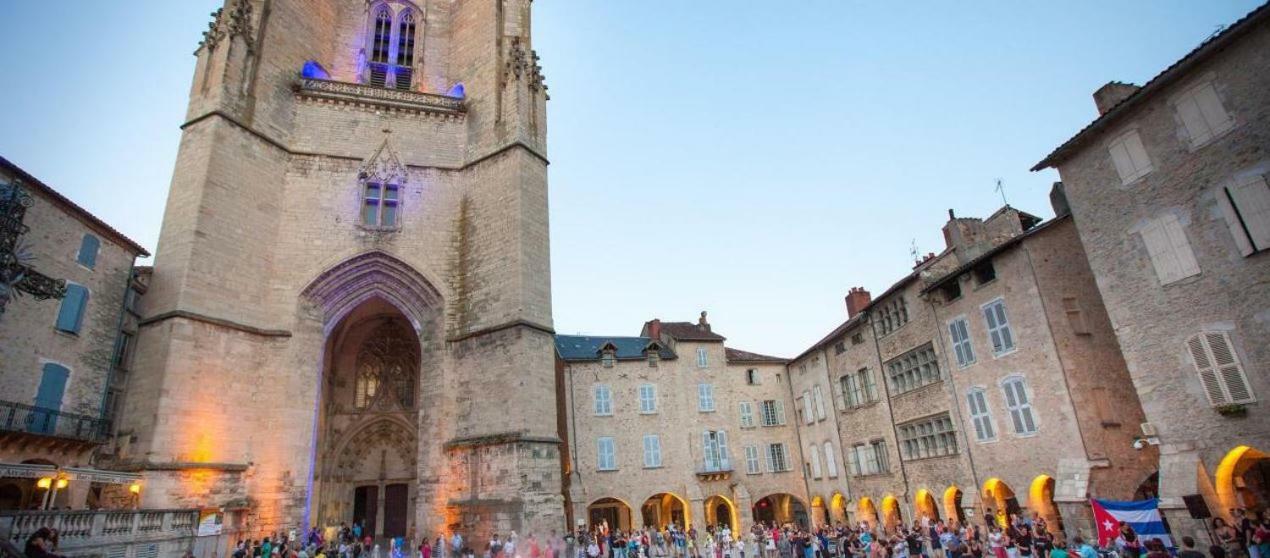 La Perle Du Rouergue Leilighet Villefranche-de-Rouergue Eksteriør bilde